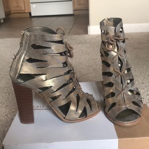 Gladiator style heeled sandals from Call It Spring